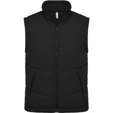 KARIBAN Uniszex unisex mellény polár béléssel, Kariban KA6118, Dark Grey-L férfi mellény