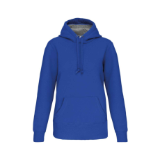 KARIBAN Uniszex vastag kapucnis pulóver, Kariban KA443, Light Royal Blue-M