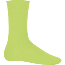 KARIBAN Uniszex zokni Kariban KA813 Cotton City Socks -43/46, Lime férfi zokni