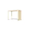  Karibu Cubus Kocka pavilon lécezett fél oldalfal, 135,5 x 227 cm