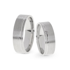  KARIKAGYŰRŰ PÁRBAN 14K ARANY 12,3 GR, CIRKÓNIA KŐVEL gyűrű