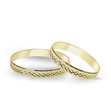  KARIKAGYŰRŰ PÁRBAN LOVE FOREVER 14K ARANY 1,9 GR gyűrű