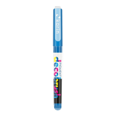 Karin Akril marker , true blue 2935U / Karin PIGMENT decobrush (1 db) filctoll, marker