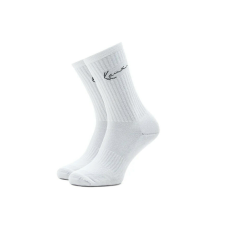 Karl kani kk signature socks 3-pack zokni unisex fehér 43-46 férfi zokni