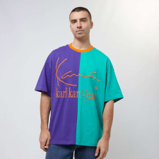 Karl kani kkj block boxy tee póló férfi színes l férfi póló