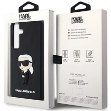 Karl Lagerfeld 3D Rubber Samsung Galaxy S24 Tok - Fekete/Mintás tok és táska