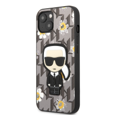 Karl Lagerfeld Apple iPhone 13 Mini KARL LAGERFELD KLHCP13SPMNFIK1 Hátlap - Szürke tok és táska
