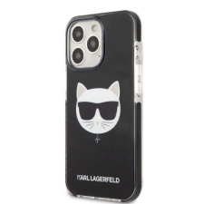 Karl Lagerfeld Apple iPhone 13 Pro Karl Lagerfeld Choupette Head tok - KLHCP13LTPECK, Fekete tok és táska