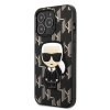 Karl Lagerfeld Apple iPhone 13 Pro KARL LAGERFELD KLHCP13LPMNIKBK Hátlap - Fekete