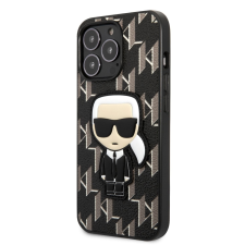 Karl Lagerfeld Apple iPhone 13 Pro KARL LAGERFELD KLHCP13LPMNIKBK Hátlap - Fekete tok és táska