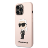 Karl Lagerfeld Apple iPhone 13 Pro Max KARL LAGERFELD KLHCP13XSNIKBCP Liquid Hátlap - Rózsaszín