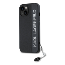 Karl Lagerfeld Apple iPhone 14 KARL LAGERFELD KLHCP14SPSAKDGCK Hátlap - Fekete tok és táska