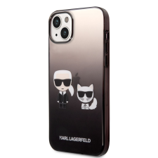 Karl Lagerfeld Apple iPhone 14 KARL LAGERFELD KLHCP14STGKCK TPU Hátlap - Fekete tok és táska