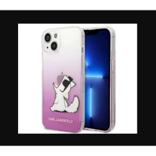 Karl Lagerfeld Apple iPhone 14 Plus Hátlapvédő Tok - Rózsaszín (KLHCP14MCFNRCPI) tok és táska