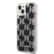 Karl Lagerfeld Apple iPhone 14 Plus KARL LAGERFELD KLHCP14MLMNMK Liquid TPU Hátlap - Fekete tok és táska