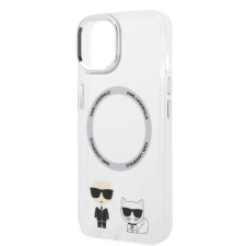 Karl Lagerfeld Apple iPhone 14 Plus KARL LAGERFELD KLHMP14MHKCT Magsafe TPU Hátlap - Átlátszó tok és táska