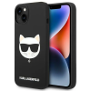 Karl Lagerfeld Apple iPhone 14 Plus Karl Lagerfeld Silicone Choupette Head Magsafe tok - KLHMP14MSLCHBK, Fekete