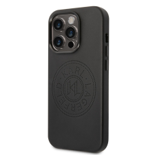 Karl Lagerfeld Apple iPhone 14 Pro KARL LAGERFELD KLHCP14LFWHK Hátlap - Fekete tok és táska