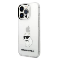 Karl Lagerfeld Apple iPhone 14 Pro Max tok átlátszó (KLHCP14XHNCHTCT) (KLHCP14XHNCHTCT) tok és táska