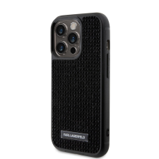 Karl Lagerfeld Apple iPhone 15 Pro Max KARL LAGERFELD KLHCP15XHDSPLK Hátlap - Fekete tok és táska