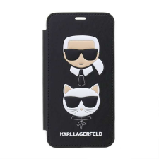 Karl Lagerfeld Apple iPhone X/XS KARL LAGERFELD KLFLBKPXKICKC Könyvtok - Fekete tok és táska