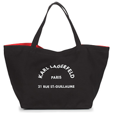 Karl Lagerfeld Bevásárló szatyrok / Bevásárló táskák RUE ST GUILLAUE CANVAS TOTE Fekete Egy méret