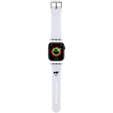 Karl Lagerfeld Choupette Head NFT Apple Watch 42/44 szíj - fehér okosóra kellék