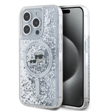Karl Lagerfeld csillogós átlátszó tok KLHMP15XLGKCSGH Apple Iphone 15 Pro Max készülékhez (130319) tok és táska