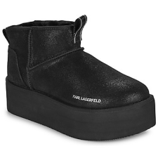 Karl Lagerfeld Csizmák THERMO Lo Slip On Boot Fekete 37 női csizma, bakancs