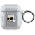 Karl Lagerfeld Embossed Karl Head AirPods 1/2 ezüst PU tok