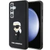 Karl Lagerfeld Eredeti tok KARL LAGERFELD KLHCS24M3DRKINK SASMSUNG S24 Plus (RUBBER ikonikus NFT BLACK) fekete