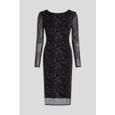 Karl Lagerfeld estélyi ruha 24ww1314 2XL INTL Fekete