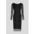 Karl Lagerfeld estélyi ruha 24ww1314 fekete XS INTL