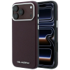 Karl Lagerfeld Grained Elongated Logo Apple iPhone 18 Pro / 17 Pro tok, MagSafe, lila-ezüst