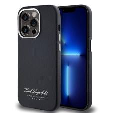 Karl Lagerfeld Grained PU Hotel RSG iPhone 14 Pro Black tok tok és táska