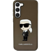 Karl Lagerfeld Ikonik Samsung Galaxy S23+, szilikon tok, fekete (KLD1489)