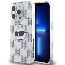 Karl Lagerfeld IML Electroplated Choupette Head iPhone 15 Pro átlátszó tok (KLHCP15LHKLPCHT) tok és táska