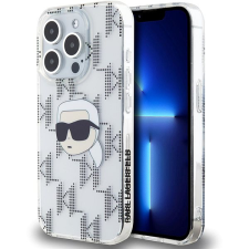 Karl Lagerfeld IML Electroplated Karl Head iPhone 15 Pro Max átlátszó tok tok és táska