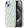 Karl Lagerfeld IML Electroplated Repeated Logo iPhone 15 Gold tok (KLHCP15SHKFOEMD)