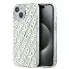 Karl Lagerfeld IML Electroplated Repeated Logo iPhone 15 hátlap tok, arany