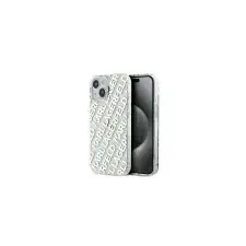 Karl Lagerfeld IML Electroplated Repeated Logo iPhone 15 hátlap tok, arany tok és táska
