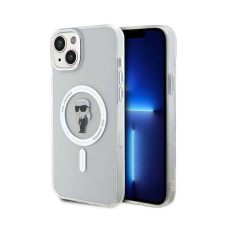 Karl Lagerfeld IML Ikonik MagSafe - telefontok iPhone 15 Plus (Transparent) tok és táska