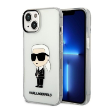 Karl Lagerfeld IML Ikonik NFT hátlap tok Apple iPhone 14 Plus, átlátszó tok és táska