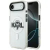 Karl Lagerfeld IML Karl Sketch Logo iPhone Air (2025) MagSafe kompatibilis hátlap tok, átlátszó