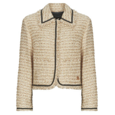 Karl Lagerfeld Kabátok / Blézerek BOUCLE JACKET Bézs DE 34
