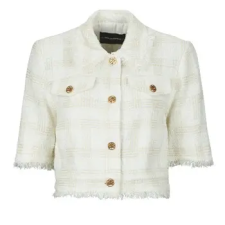 Karl Lagerfeld Kabátok / Blézerek BOUCLE JACKET Bézs DE 34 blézer