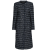 Karl Lagerfeld Kabátok BOUCLE LONG JACKET Kék DE 34