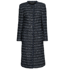 Karl Lagerfeld Kabátok BOUCLE LONG JACKET Kék DE 34 női dzseki, kabát