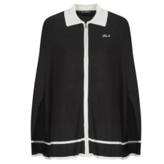 Karl Lagerfeld Kabátok COLLAR CAPE Fekete EU L