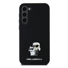 Karl Lagerfeld Karl&Choupette Metal Pin Samsung Galaxy A35 hátlap tok, fekete, KLHCSA35SMHKCNPK tok és táska